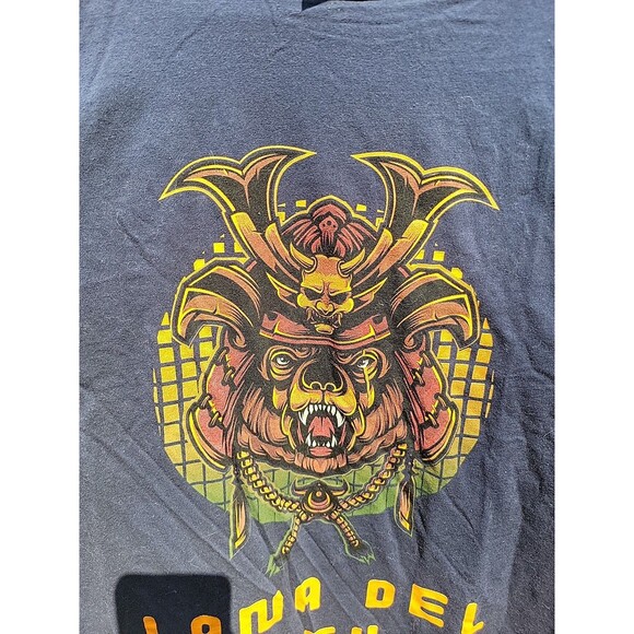 Lana Del Rey T-shirt Rare, Navy Blue Bear Samarai 2XL - Picture 4 of 5